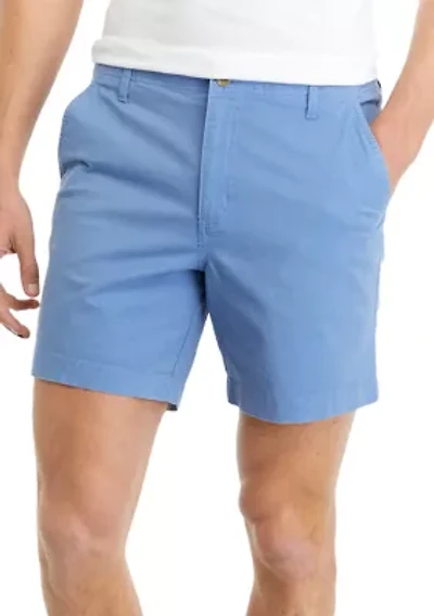 7" Flat Front Shorts