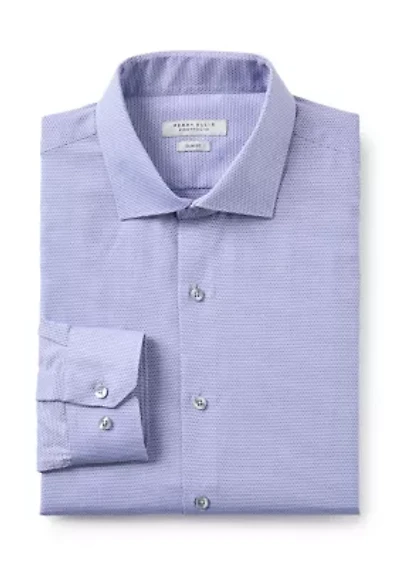 Double Edge Texture Dress Shirt