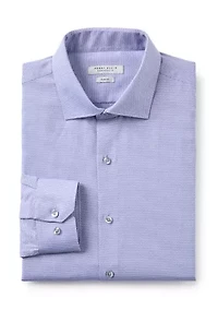 Double Edge Texture Dress Shirt