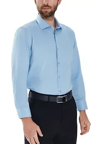 Double Edge Texture Dress Shirt