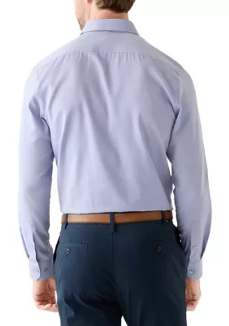 Double Edge Texture Dress Shirt