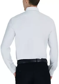 Men's Step Twill Long Sleeve Dress Shirt