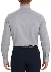 Men's Parallel Twill Textured Shirt