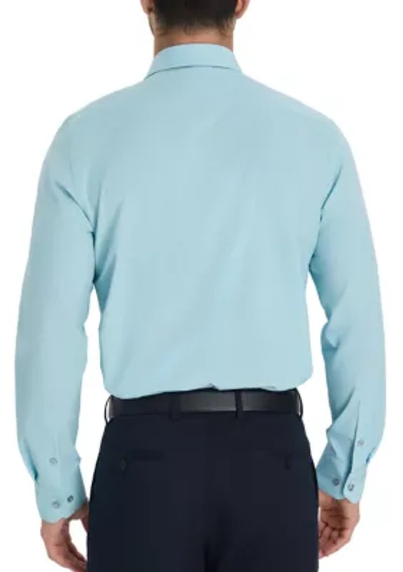 Lilac Geo Print Dress Shirt