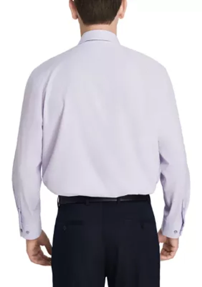 Lilac Geo Print Dress Shirt