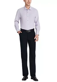 Lilac Geo Print Dress Shirt