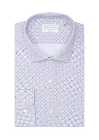 Geo Link Print Dress Shirt