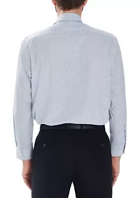 Geo Link Print Dress Shirt