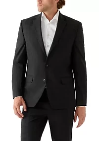 Men's Single Breasted Two Button Notch Lapel Suit Jacket