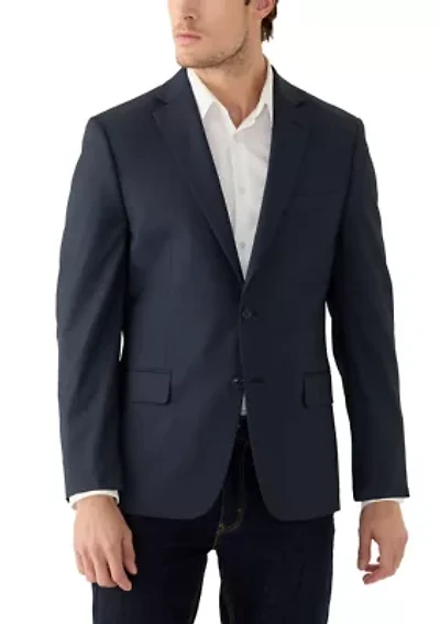 Men's Solid Suit Separate Jacket