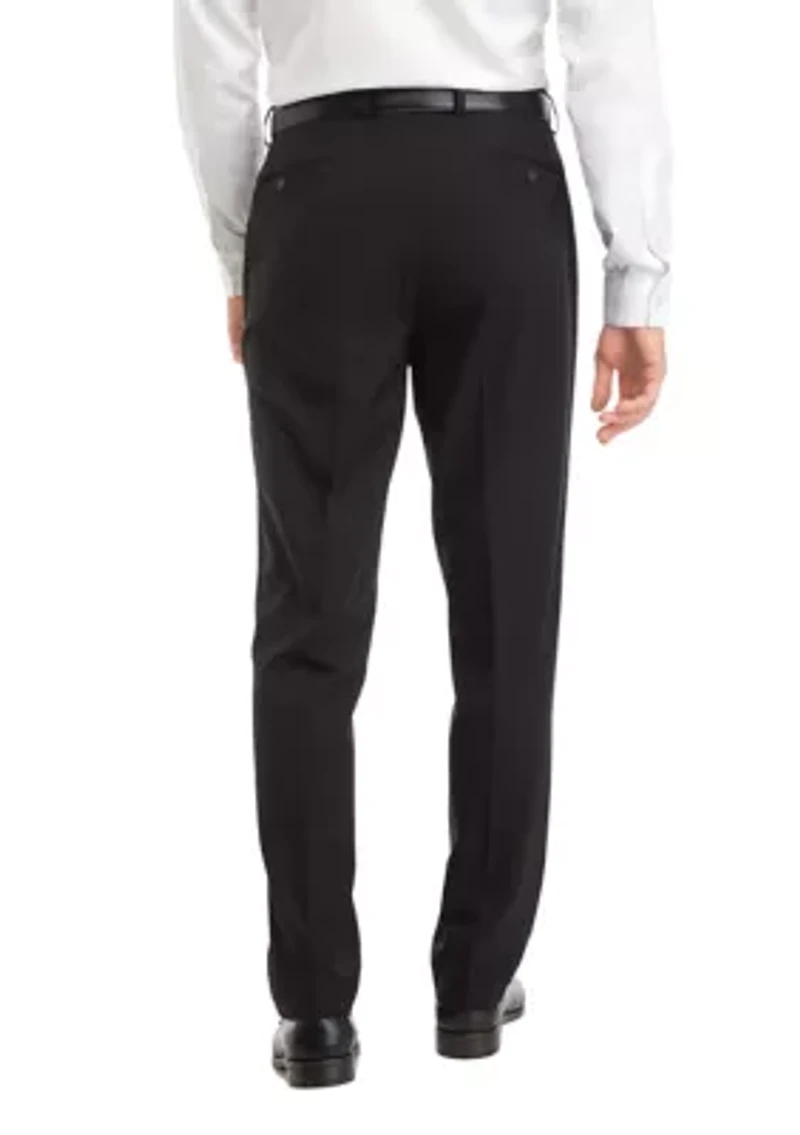 Men's Solid Suit Separate Pants