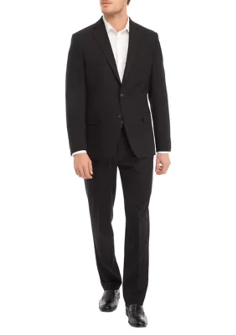 Men's Solid Suit Separate Pants