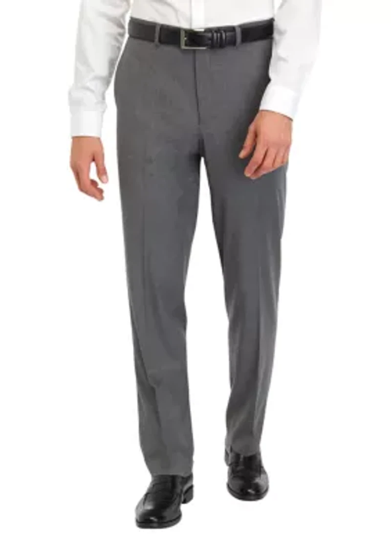 Men's Solid Suit Separate Pants