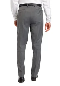 Men's Solid Suit Separate Pants