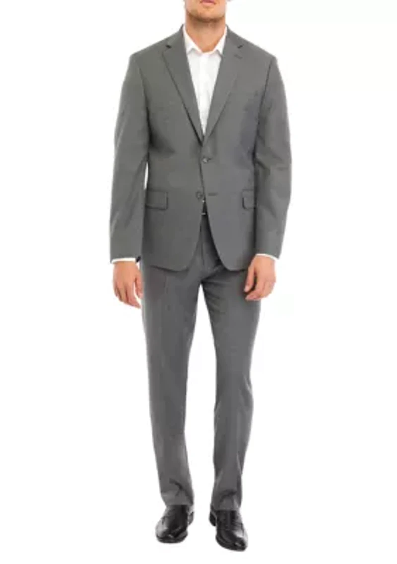 Men's Solid Suit Separate Pants