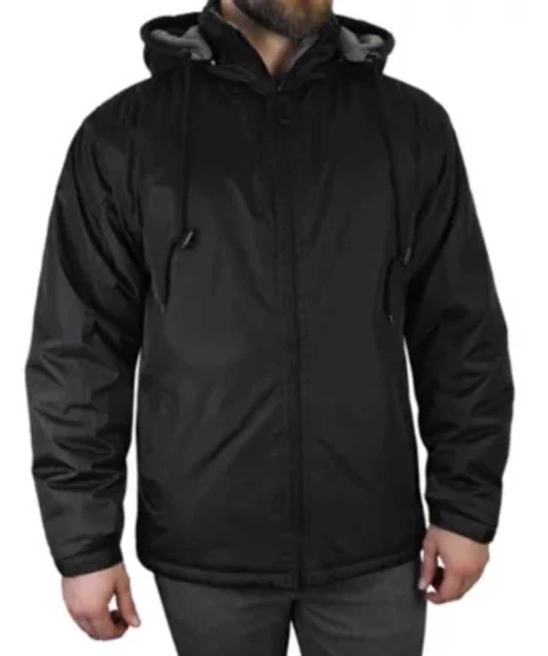 Fleeced Lined Hooded Parka