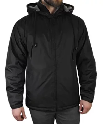 Fleeced Lined Hooded Parka