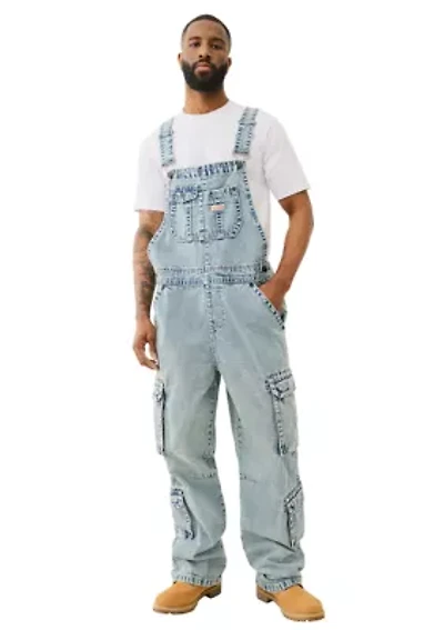 Men's Double Cargo Big T Overalls