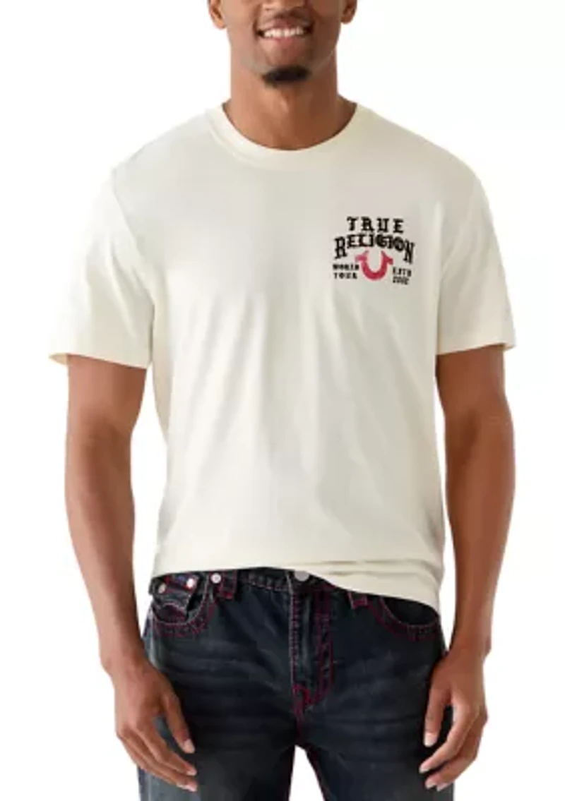 Men's Script Logo Short Sleeve T-Shirt