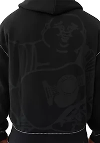 Anniversary Print Big T Zip Hoodie