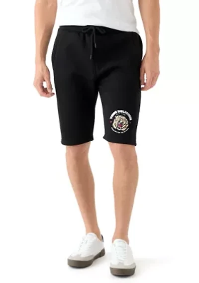 Tiger Face Logo Knit Shorts