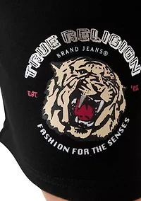 Tiger Face Logo Knit Shorts