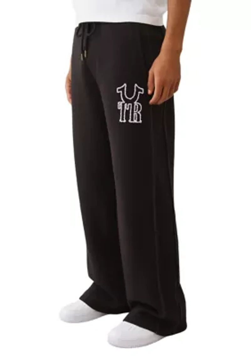 Stitch Dept Logo Baggy Sweatpants