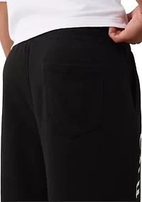 Men's Logo Flag Baggy Sweatpants