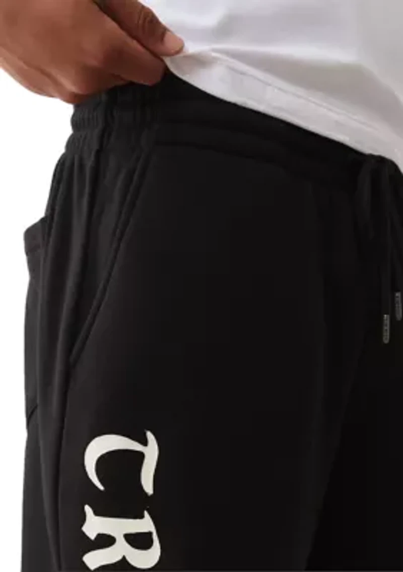 Men's Logo Flag Baggy Sweatpants