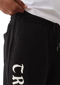 Men's Logo Flag Baggy Sweatpants