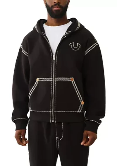 Men's Super T Boxy Zip Hoodie