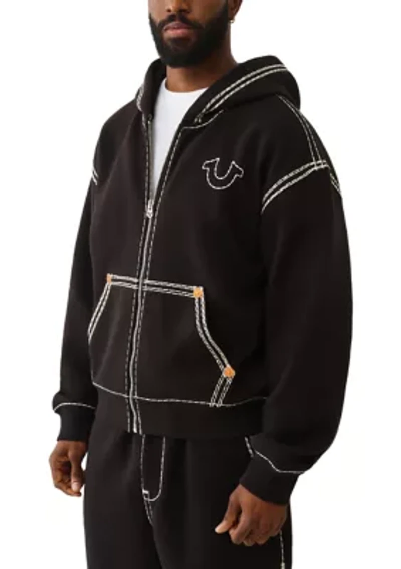 Men's Super T Boxy Zip Hoodie