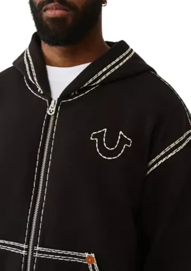 Men's Super T Boxy Zip Hoodie