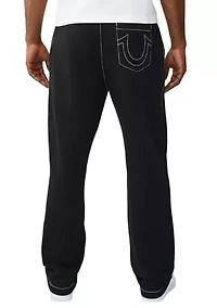 Men's Logo Crest Big T Baggy Sweatpants