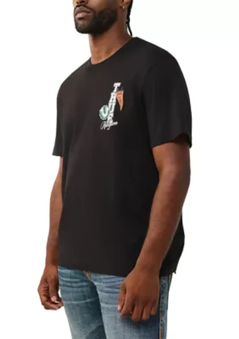 Horseshoe Pennants Short Sleeve Logo T-Shirt