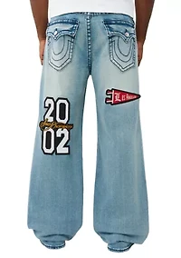 Vinny Patched Ultra Baggy Jeans