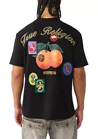 Men's Orchard Stamps Logo T-Shirt