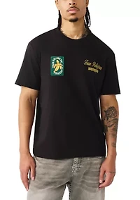 Men's Orchard Stamps Logo T-Shirt