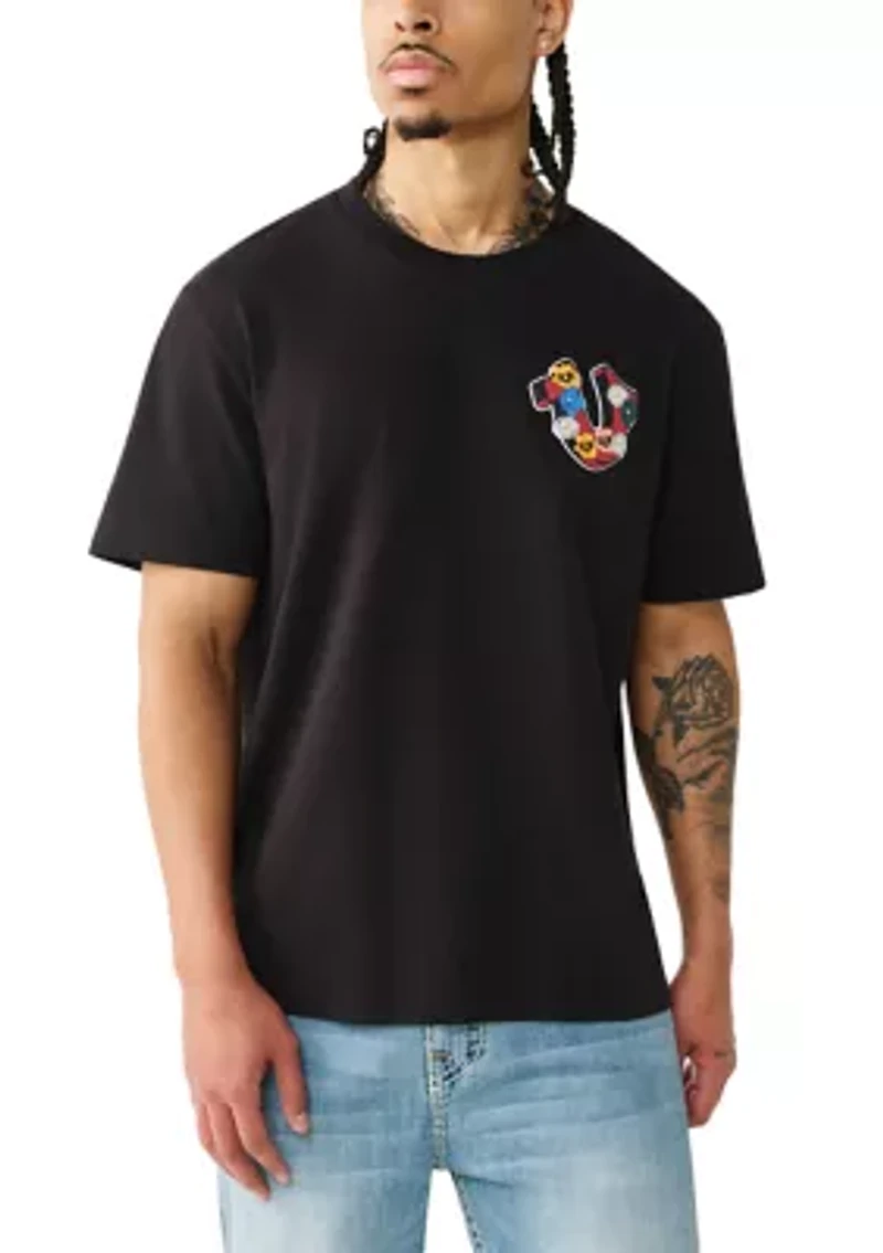 Men's Garden Horseshoe Logo Graphic T-Shirt