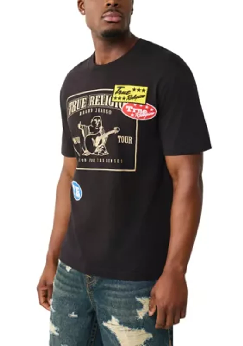 Logo Patch Short Sleeve Shirt