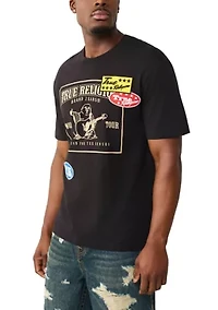 Logo Patch Short Sleeve Shirt