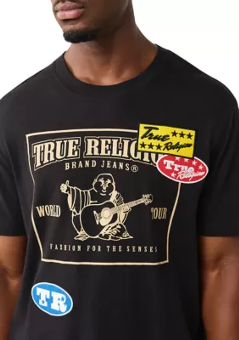 Logo Patch Short Sleeve Shirt