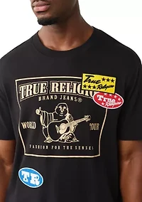 Logo Patch Short Sleeve Shirt