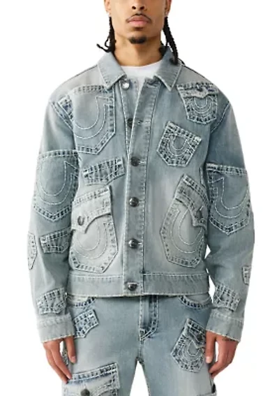 Men's Super T Multi Pocket Denim Jacket