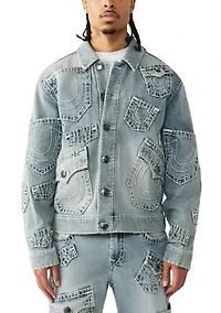 Men's Super T Multi Pocket Denim Jacket