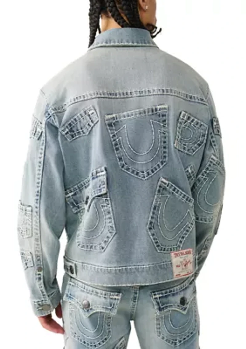Men's Super T Multi Pocket Denim Jacket