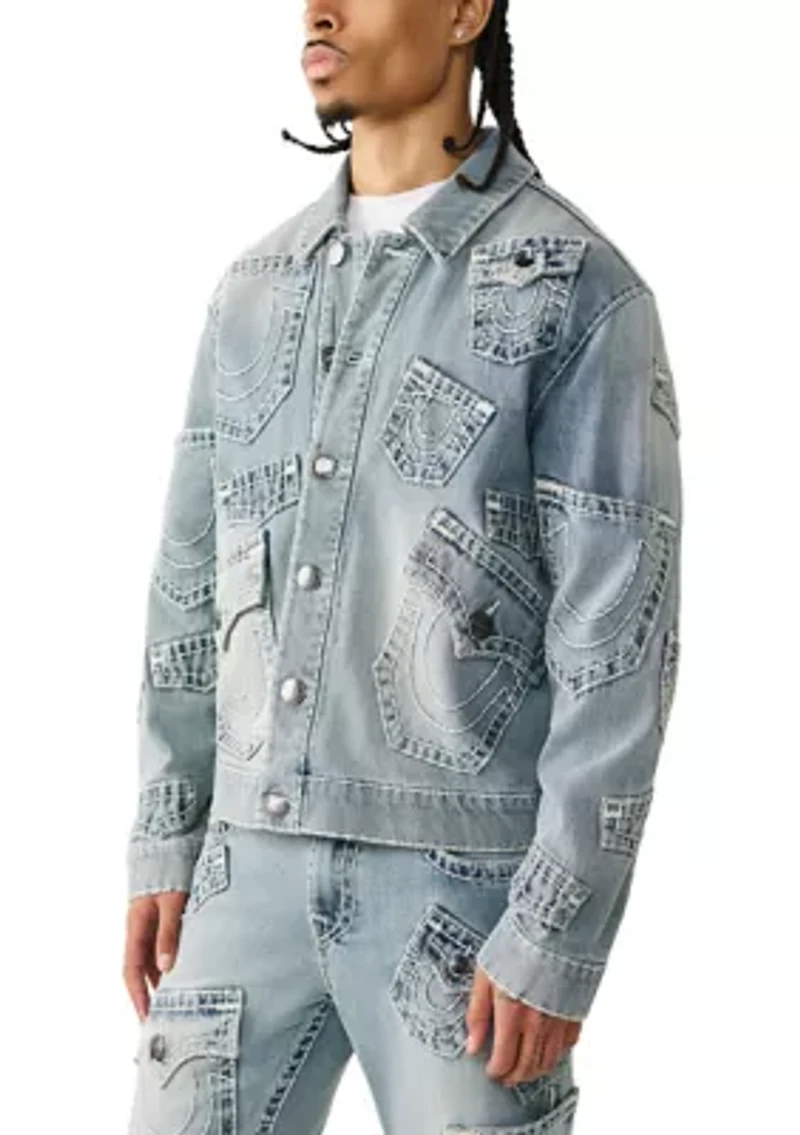 Men's Super T Multi Pocket Denim Jacket