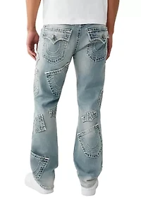 Men's Ricky Super T Straight Fit Multi Pocket Jeans