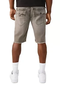 Ricky Straight Flap Pocket Denim Shorts