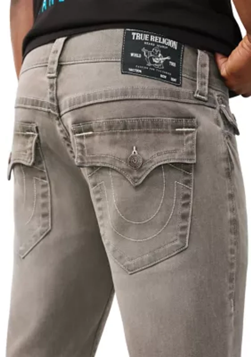 Ricky Straight Flap Pocket Denim Shorts